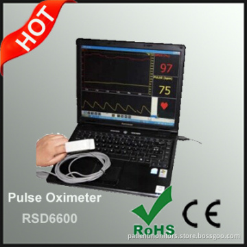 PC Based USB SPO2 Fingertip Pulse Oximeter